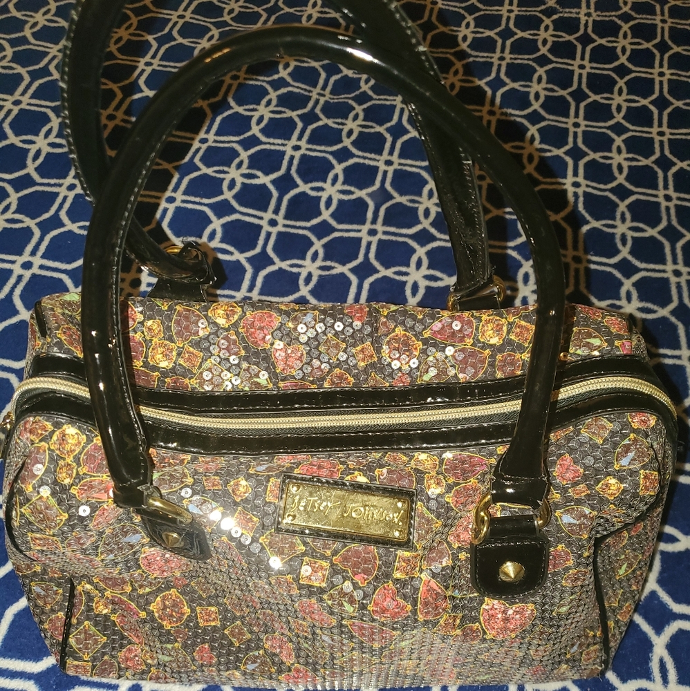 Betsey Johnson sequin bag